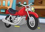 Cartoon Motorbike Jigsaw