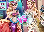 Ellie Mermaid Vs Princess