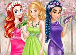 Colors of Spring Princess Gowns
