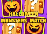 Halloween Monsters Match