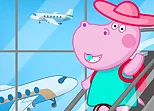 Hippo Family Airport Adventure