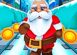 Subway Santa Runner Christmas