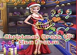 Elsa Frozen Christmas Dress up