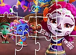 Super Monster Halloween Jigsaw Game