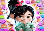 Vanellope Von Schweetz Match 3 Puzzle