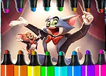 Tom and Jerry Coloring Game