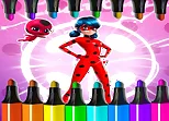Miraculous Ladybug Coloring Game