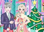 Frozen Family Christmas Preparation