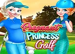 Pregnant Princess Golfs