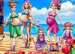 Pregnant Moms Exotic Holiday