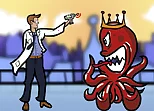 Scientist vs Aliens