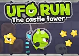 UFO Run. The castle tower