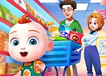 Cute Family Shopping