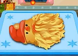 Cooking Golden Santa Bread