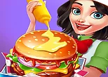 Cooking burger Maker Chef