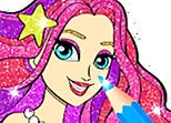 Princess Mermaid Coloring Game