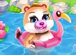 Cute Bear Caring