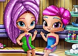 Glittery Genies Realife Sauna
