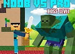 Noob vs Pro - Boss Levels