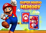 Super Mario Card Matching Puzzle