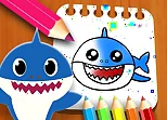 Baby Shark Coloring Book