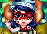 Baby Ladybug Injured
