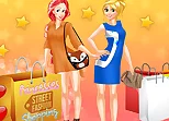 Princesses Street Fashion Shopping