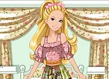 Barbie's Patchwork Peasant Dress