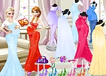 Pregnant Princesses Fashion Dressing Roo