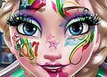 Elsa New Year Makeup