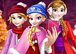 Princess Christmas Selfie