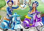 Princess Scooter Ride