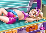 Pregnant Princess Tanning Solarium H5