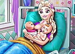 Elsa Mommy Twins Birth
