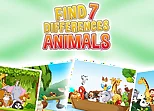 Find 7 Differences - Animals