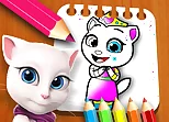 My Angela Talking Coloring Book