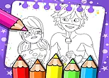 Miraculous Ladybug Coloring Book
