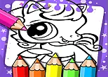 Littlest Pet Shop Coloring Book