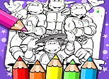 Ninja Turtle Coloring Book