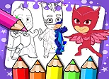 PJ Masks Coloring Book