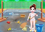 Baby Taylor Beach Cleaning Day