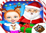 Christmas Game Frozen Match 3 Game Sweet Baby Girl
