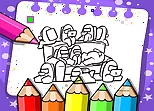 Coloring Book for Among Us