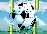Flying football- Flapper Soccer Game