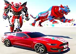 Transformers Car Robot Transforming Game