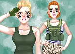Princess Military Fashion