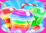 Rainbow Frozen Slushy Truck: Ice Candy Slush Maker