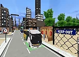 City Coach Bus Passenger Driving :Bus Parking 2021