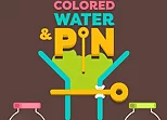 Colored Water & Pin