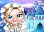 Frozen elsa Princess Doll House Games online